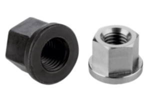Tuercas hexagonales 1,5D altas con collar, DIN 6331 ampliada