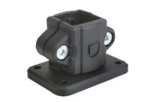 Conectores para tubo, pies plástico