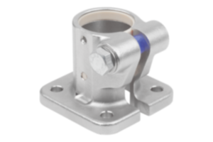 Conectores para tubo, pies, acero inoxidable para unidad lineal