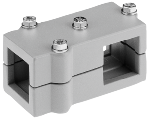 Conectores para tubo, piezas en T aluminio