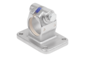 Conectores para tubo, bridas, acero inoxidable para unidad lineal