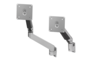 Soportes para monitor de aluminio, con altura regulable 4 o 5 ejes