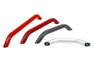 Empuñaduras de tubo ovaladas de aluminio