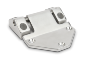 Bisagra atornillable ajustable