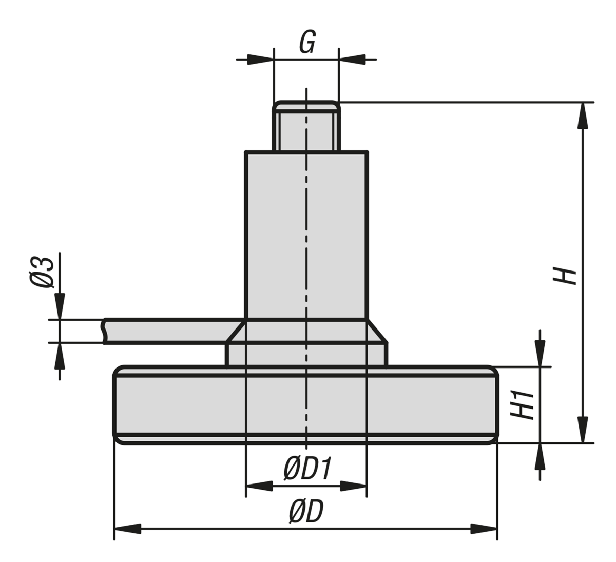 Pie magnetischepara antenas WLAN